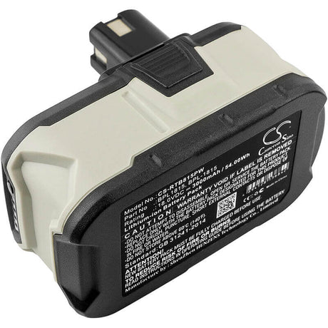 18.0V, Li-ion, 3000mAh, Power Tools battery fits Ryobi, Abp1801, Bid-1801m, Bid-180l, 54Wh Power Tools Cameron Sino Technology Limited (Power Tools)