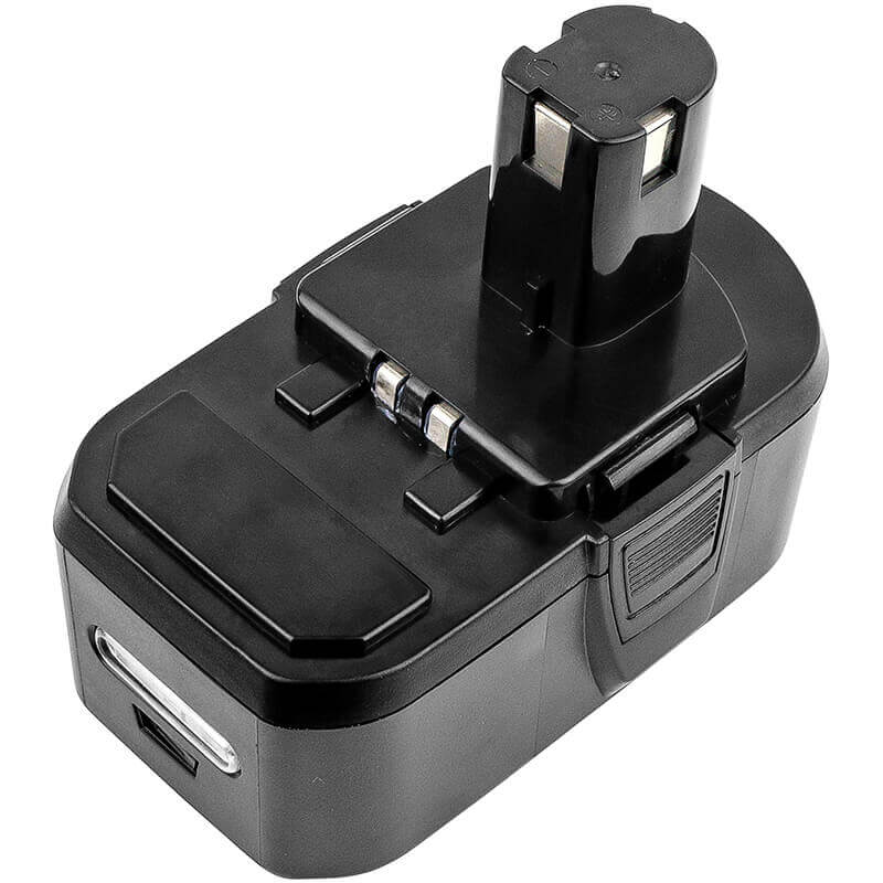 18.0V, Ni-MH, 2100mAh, Power Tools battery fits Ryobi, 130224007, Cdl1802p4, Cid-1802p, 37.8Wh Power Tools Cameron Sino Technology Limited (Power Tools)