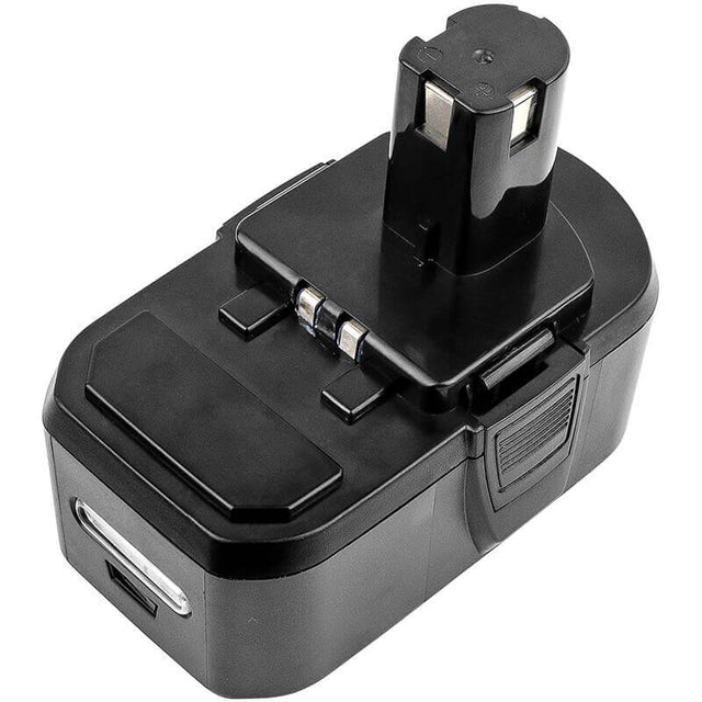 18.0V, Ni-MH, 2100mAh, Power Tools battery fits Ryobi, 130224007, Cdl1802p4, Cid-1802p, 37.8Wh Power Tools Cameron Sino Technology Limited (Power Tools)