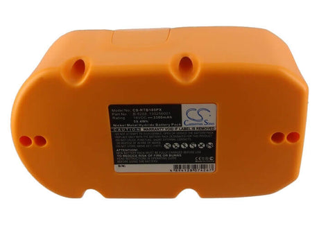 18.0V, Ni-MH, 3300mAh, Power Tools battery fits Ryobi, 130224007, Cdl1802p4, Cid-1802p, 59.4Wh Power Tools Cameron Sino Technology Limited (Power Tools)