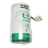 SAFT LS33600C16 3.6V 18.5Ah Lithium Aquamaster Flowmeter Battery with Connector Other Batteries BB Generic