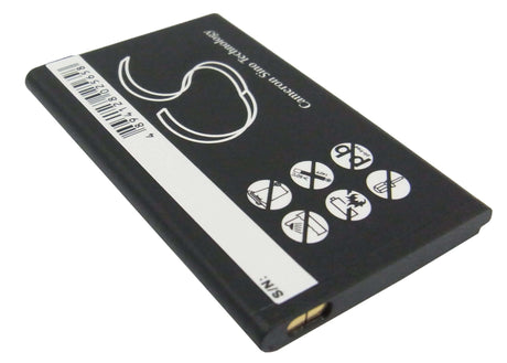 3.7V, Li-ion, 1000mAh, SmartPhone battery fits Sagem, 189247961, My600v, My-600v, 3.7Wh Mobile, SmartPhone Cameron Sino Technology Limited (Smartphone)