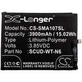 3.85V, Li-Polymer, 3900mAh, SmartPhone battery fits Samsung, Scud-wt-n6, A20s, Galaxy A10s, 15.02Wh Mobile, SmartPhone Cameron Sino Technology Limited (Smartphone)