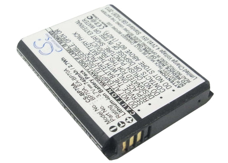 3.7V, Li-ion, 740mAh, Camera battery fits Samsung, Bp-70a, Aq100, Dv100, 2.738Wh Camera Cameron Sino Technology Limited (Camera)
