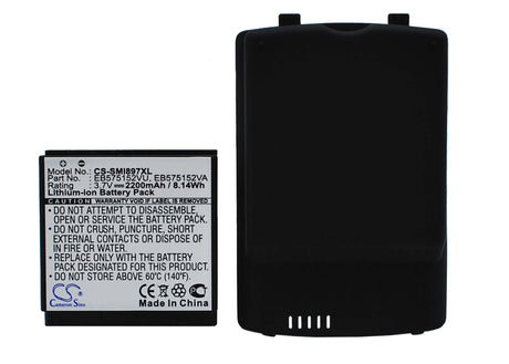3.7V, Li-ion, 2200mAh, SmartPhone battery fits At&t, Samsung, Eb575152lu, Captivate, Captivate I897, 8.14Wh Mobile, SmartPhone Cameron Sino Technology Limited (Smartphone)