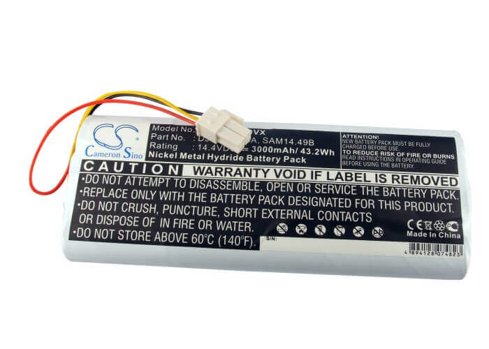 14.4V, Ni-MH, 3000mAh, Vacuum battery fits Samsung, Sr8990, Sr9630, Vc-ra50vb, 43.20Wh Vacuum Cameron Sino Technology Limited