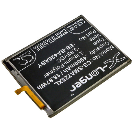 3.85V, Li-Polymer, 4900mAh, Hotspot battery fits Samsung, Samsung, Eb-ba426aby, Galaxy 5g Mobile Wifi, Galaxy A32, 18.87Wh Hotspot Cameron Sino Technology Limited