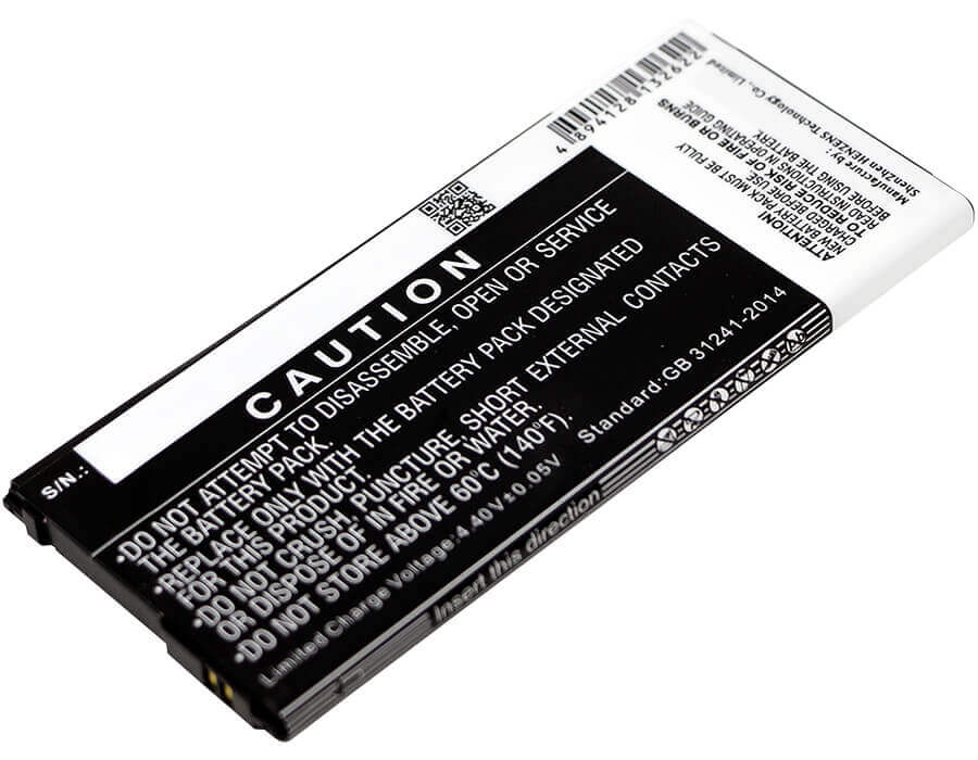 3.85V, Li-ion, 2900mAh, SmartPhone battery fits Samsung, Eb-ba510abe, Galaxy A5 2016 Duos, Sm-a5100, 11.17Wh Mobile, SmartPhone Cameron Sino Technology Limited (Smartphone)