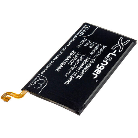 3.85V, Li-Polymer, 3400mAh, SmartPhone battery fits Samsung, Eb-ba730abe, Galaxy A7 2018, Galaxy A8+ 2018, 13.09Wh Mobile, SmartPhone Cameron Sino Technology Limited (Smartphone)