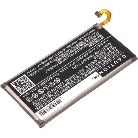 3.85V, Li-Polymer, 3000mAh, SmartPhone battery fits Samsung, Eb-ba530abe, Galaxy A8 2018, Galaxy A8 2018 Td-lte, 11.55Wh Mobile, SmartPhone Cameron Sino Technology Limited (Smartphone)