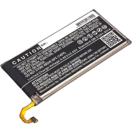 3.85V, Li-Polymer, 3000mAh, SmartPhone battery fits Samsung, Eb-ba530abe, Galaxy A8 2018, Galaxy A8 2018 Td-lte, 11.55Wh Mobile, SmartPhone Cameron Sino Technology Limited (Smartphone)