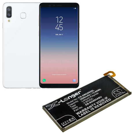 3.85V, Li-Polymer, 3600mAh, SmartPhone battery fits Samsung, Eb-bg885abu, Galaxy A8 Star, Galaxy A9 Star, 13.86Wh Mobile, SmartPhone Cameron Sino Technology Limited (Smartphone)