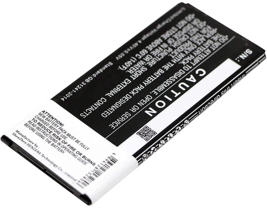 3.85V, Li-ion, 1900mAh, SmartPhone battery fits Samsung, Eb-bg850bbc, Galaxy Alpha, Galaxy Alpha Lte-a, 7.32Wh Mobile, SmartPhone Cameron Sino Technology Limited (Smartphone)