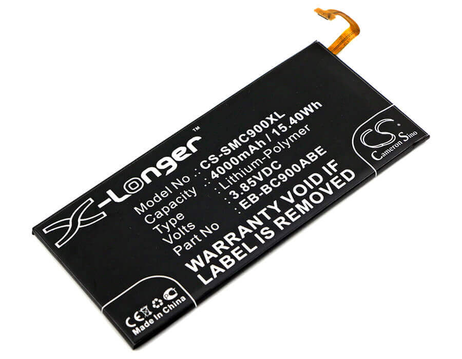 3.85V, Li-Polymer, 4000mAh, SmartPhone battery fits Samsung, Eb-bc900aba, Galaxy C9 Pro, Galaxy C9 Pro Duos, 15.4Wh Mobile, SmartPhone Cameron Sino Technology Limited (Smartphone)