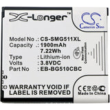3.8V, Li-ion, 1900mAh, SmartPhone battery fits Samsung, Eb-bg510cbc, Galaxy Core Max, Galaxy Core Max Duos, 7.22Wh Mobile, SmartPhone Cameron Sino Technology Limited (Suspended)
