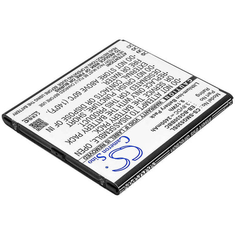 3.8V, Li-ion, 2400mAh, SmartPhone battery fits Samsung, Bg530cbu, Emerge J3, Express Prime 2, 9.12Wh Mobile, SmartPhone Cameron Sino Technology Limited (Smartphone)