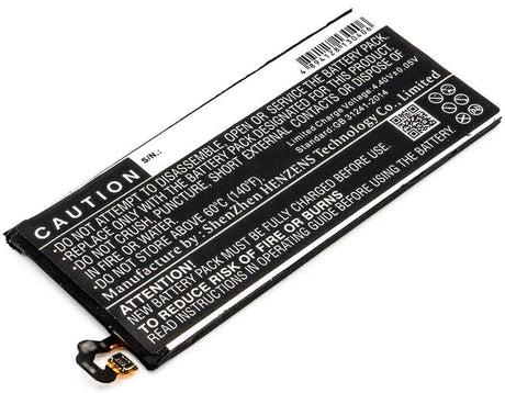 3.85V, Li-Polymer, 3600mAh, SmartPhone battery fits Samsung, Eb-bj730abe, Galaxy J7 2017, Galaxy J7 2017 Duos Td-lte, 13.86Wh Mobile, SmartPhone Cameron Sino Technology Limited (Smartphone)