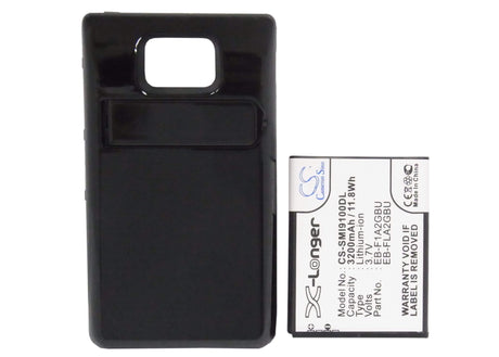 3.7V, Li-ion, 3200mAh, SmartPhone battery fits Samsung, Eb-f1a2gbu, Galaxy S Ii, Galaxy S2, 11.84Wh Mobile, SmartPhone Cameron Sino Technology Limited (Suspended)