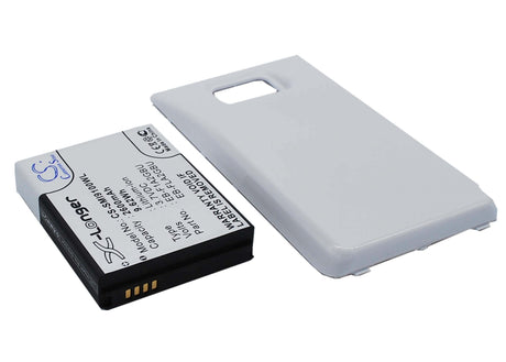 3.7V, Li-ion, 2600mAh, SmartPhone battery fits Samsung, (White),Eb-f1a2gbu, Galaxy S Ii, Galaxy S2, 9.62Wh Mobile, SmartPhone Cameron Sino Technology Limited (Smartphone)
