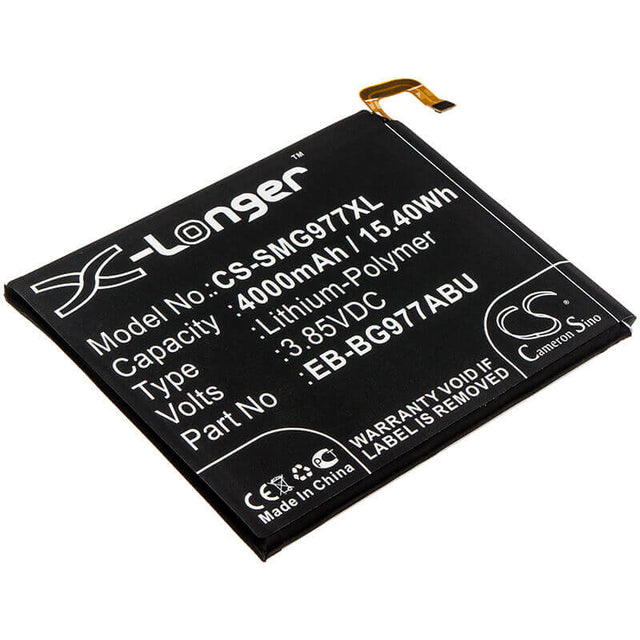 3.85V, Li-Polymer, 4000mAh, SmartPhone battery fits Samsung, Eb-bg977abu, Galaxy S10 5g, Sm-g977, 15.4Wh Mobile, SmartPhone Cameron Sino Technology Limited (Smartphone)