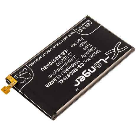 3.85V, Li-Polymer, 3100mAh, SmartPhone battery fits Samsung, Eb-bg970abu, Galaxy S10e, Sm-g9708/ds, 11.94Wh Mobile, SmartPhone Cameron Sino Technology Limited (Smartphone)