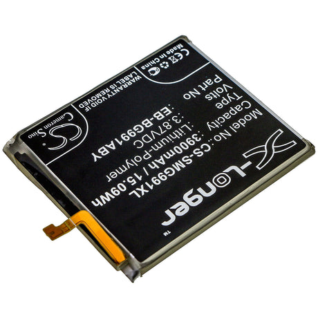 3.87V, Li-Polymer, 3900mAh, SmartPhone battery fits Samsung, Eb-bg991abu, Galaxy S21 5g, Galaxy S21 5g Uw, 15.09Wh Mobile, SmartPhone Cameron Sino Technology Limited (Smartphone)