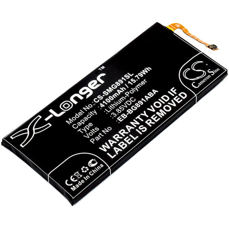 3.85V, Li-Polymer, 4100mAh, SmartPhone battery fits Samsung, Eb-bg891aba, Galaxy S7 Active, Sm-g891, 15.79Wh Mobile, SmartPhone Cameron Sino Technology Limited (Smartphone)