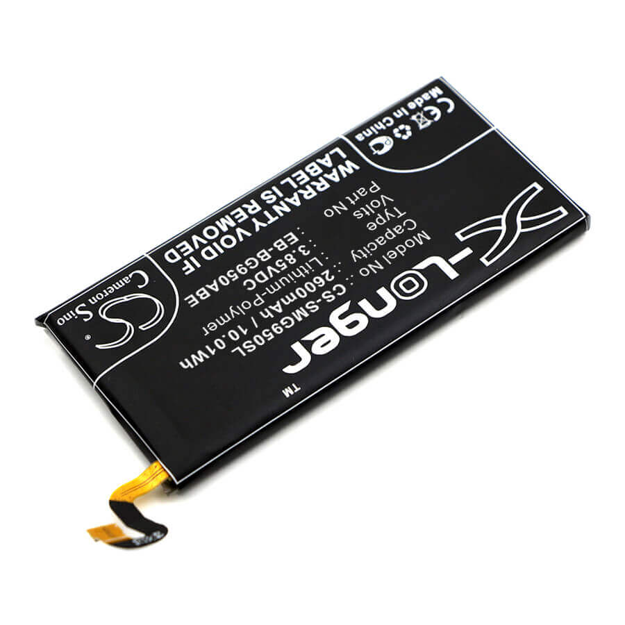 3.85V, Li-Polymer, 2600mAh, SmartPhone battery fits Samsung, Eb-bg950aba, Dream 2, Galaxy S8, 10.01Wh Mobile, SmartPhone Cameron Sino Technology Limited (Smartphone)