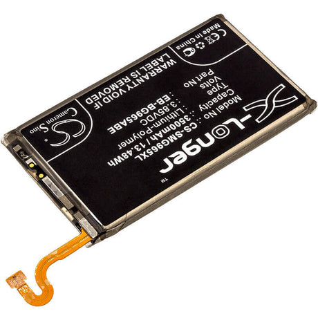 3.85V, Li-Polymer, 3500mAh, SmartPhone battery fits Samsung, Eb-bg965aba, Galaxy S9 Plus, Galaxy S9+, 13.48Wh Mobile, SmartPhone Cameron Sino Technology Limited (Smartphone)