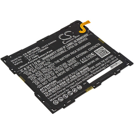 3.8V, Li-Polymer, 7300mAh, Tablet battery fits Samsung, Eb-bt595abe, Galaxy Tab A 10.5 2018, Galaxy Tab A 10.5 2018 Td-lte, 27.74Wh Tablet Cameron Sino Technology Limited