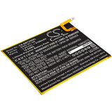 3.85V, Li-Polymer, 5100mAh, Tablet battery fits Samsung, Swd-wt-n8, Galaxy Tab A 8.0 2019, Sm-t290, 19.64Wh Tablet Cameron Sino Technology Limited
