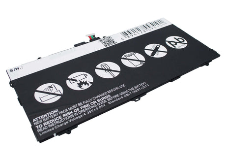 3.8V, Li-Polymer, 7900mAh, Tablet battery fits Samsung, Eb-bt800fbc, Chagall, Galaxy Tab S 10.5, 30.02Wh Tablet Cameron Sino Technology Limited