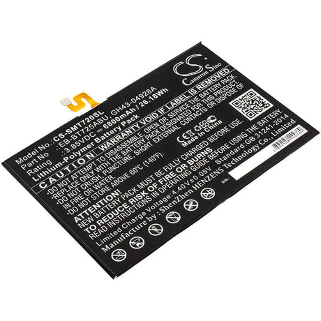3.85V, Li-Polymer, 6800mAh, Tablet battery fits Samsung, Eb-bt725abu, Galaxy Tab S5e, Galaxy Tab S5e 10.5, 26.18Wh Tablet Cameron Sino Technology Limited
