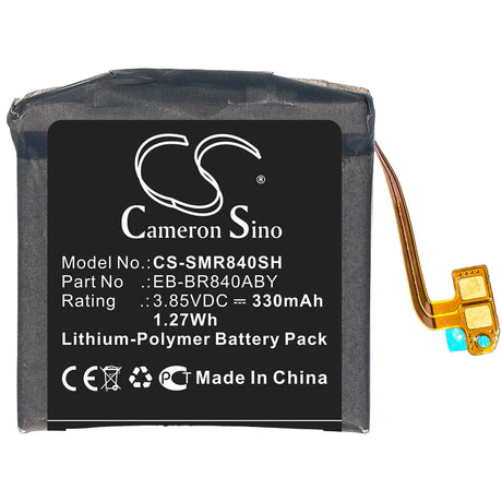 3.85V, Li-Polymer, 330mAh, Smartwatch battery fits Samsung, Eb-br840aby, Galaxy Watch3 45mm, Sm-r840, 1.27Wh Smartwatch Cameron Sino Technology Limited