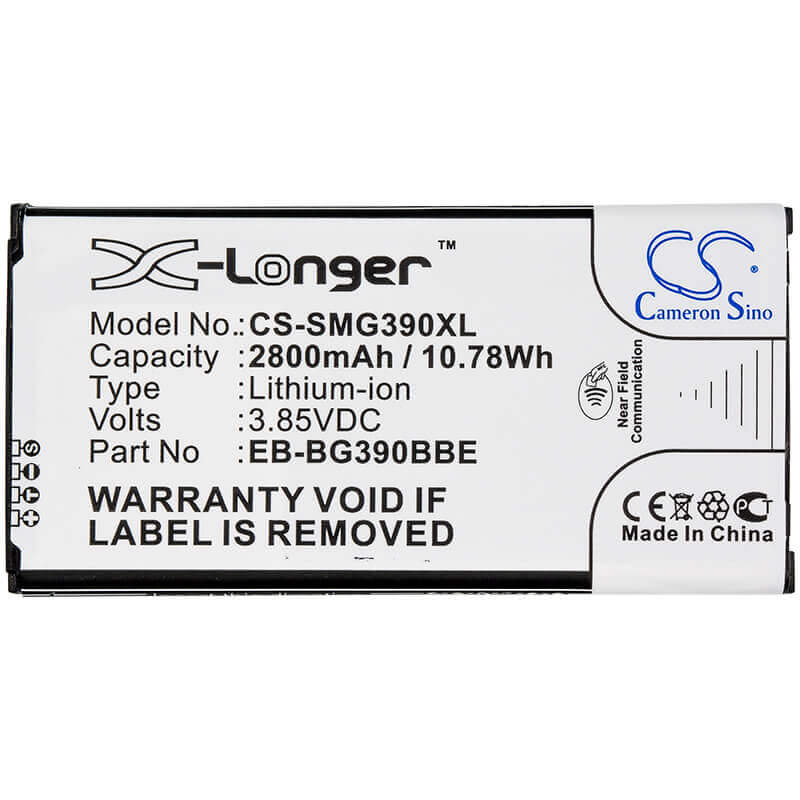 Battery For Samsung, Galaxy Xcover 4, Galaxy Xcover 4 2017 3.85v, 2500mah - 10.78wh Mobile, SmartPhone Cameron Sino Technology Limited (Smartphone)