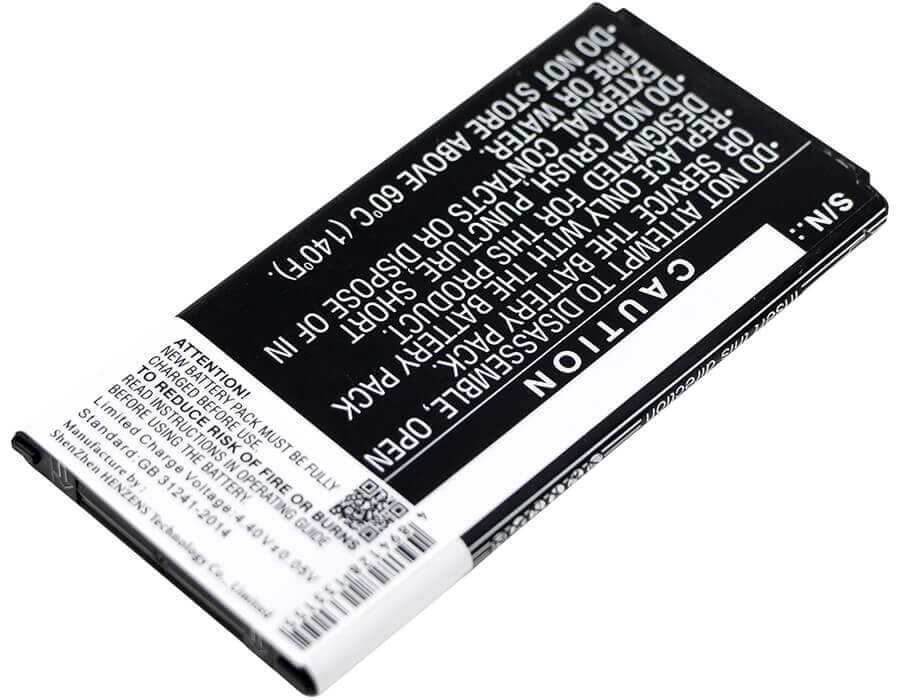 3.85V, Li-ion, 2800mAh, SmartPhone battery fits Samsung, Eb-bg390bbe, Galaxy Xcover 4, Galaxy Xcover 4 2017 Td-lte, 10.78Wh Mobile, SmartPhone Cameron Sino Technology Limited (Smartphone)