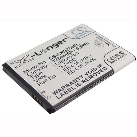 3.7V, Li-ion, 1750mAh, SmartPhone battery fits Samsung, Eb-l1f2hbu, Galaxy Nexus, Gt-i9250, 6.48Wh Mobile, SmartPhone Cameron Sino Technology Limited (Smartphone)
