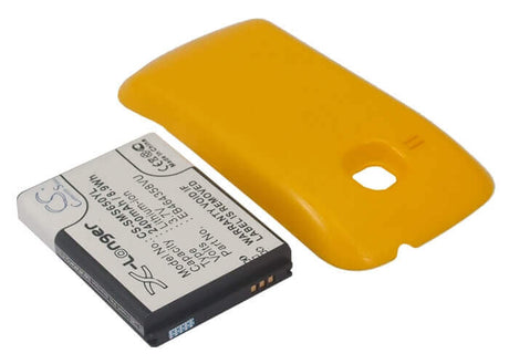 3.7V, Li-ion, 2400mAh, SmartPhone battery fits Samsung, (Yellow),Eb464358vu, Galaxy Mini 2, Gt-s6500, 8.88Wh Mobile, SmartPhone Cameron Sino Technology Limited (Smartphone)