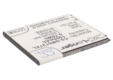 3.8V, Li-ion, 1500mAh, SmartPhone battery fits Samsung, B100ae, Galaxy Ace 3, Galaxy Ace 3 3g, 5.7Wh Mobile, SmartPhone Cameron Sino Technology Limited (Smartphone)