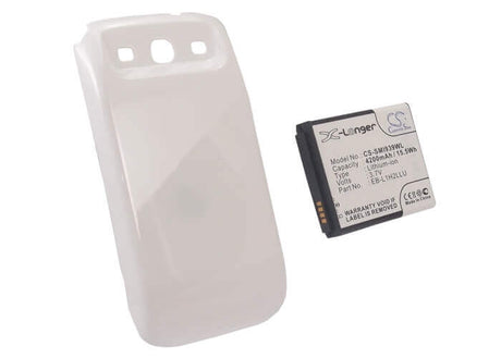 3.7V, Li-ion, 4200mAh, SmartPhone battery fits Samsung, Ntt Docomo, Asc29087, Galaxy S 3, Galaxy S Iii, 15.54Wh Mobile, SmartPhone Cameron Sino Technology Limited (Smartphone)