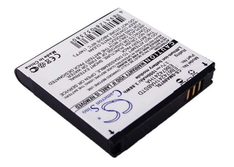 3.7V, Li-ion, 1050mAh, SmartPhone battery fits Samsung, Eb674241ha, Mythic A897, Mythic Sgh-a897, 3.89Wh Mobile, SmartPhone Cameron Sino Technology Limited (Suspended)