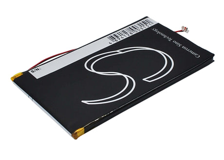 3.7V, Li-Polymer, 1600mAh, Media Player battery fits Samsung, Pcf345385a, Napster Mp3 Player, Pmpsgy910, 5.92Wh Media Player Cameron Sino Technology Limited
