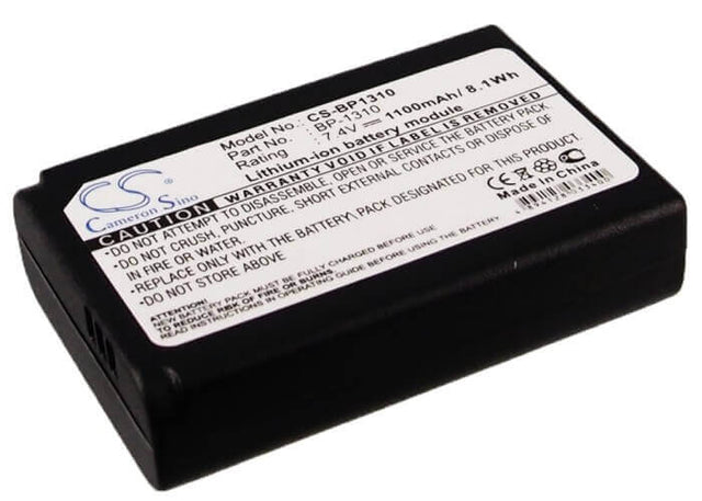 7.4V, Li-ion, 850mAh, Camera battery fits Samsung, Bp1310, Nx10, Nx100, 6.29Wh Camera Cameron Sino Technology Limited (Camera)