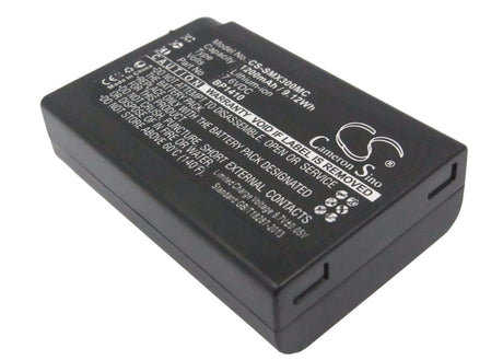 7.6V, Li-ion, 1200mAh, Camera battery fits Samsung, Bp1410, Nx30, Wb2200, 9.12Wh Camera Cameron Sino Technology Limited (Camera)