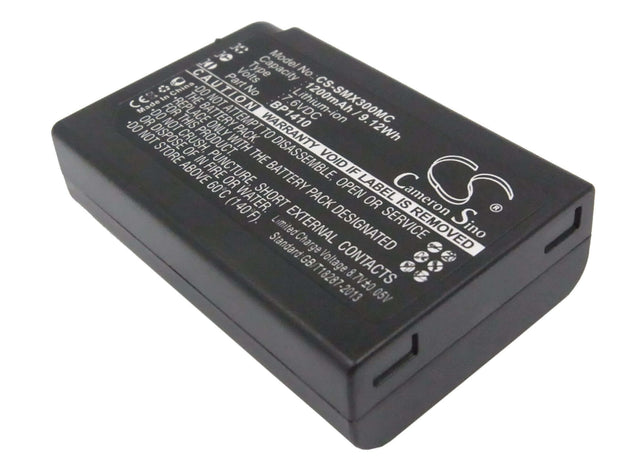 7.6V, Li-ion, 1200mAh, Camera battery fits Samsung, Bp1410, Nx30, Wb2200, 9.12Wh Camera Cameron Sino Technology Limited (Camera)