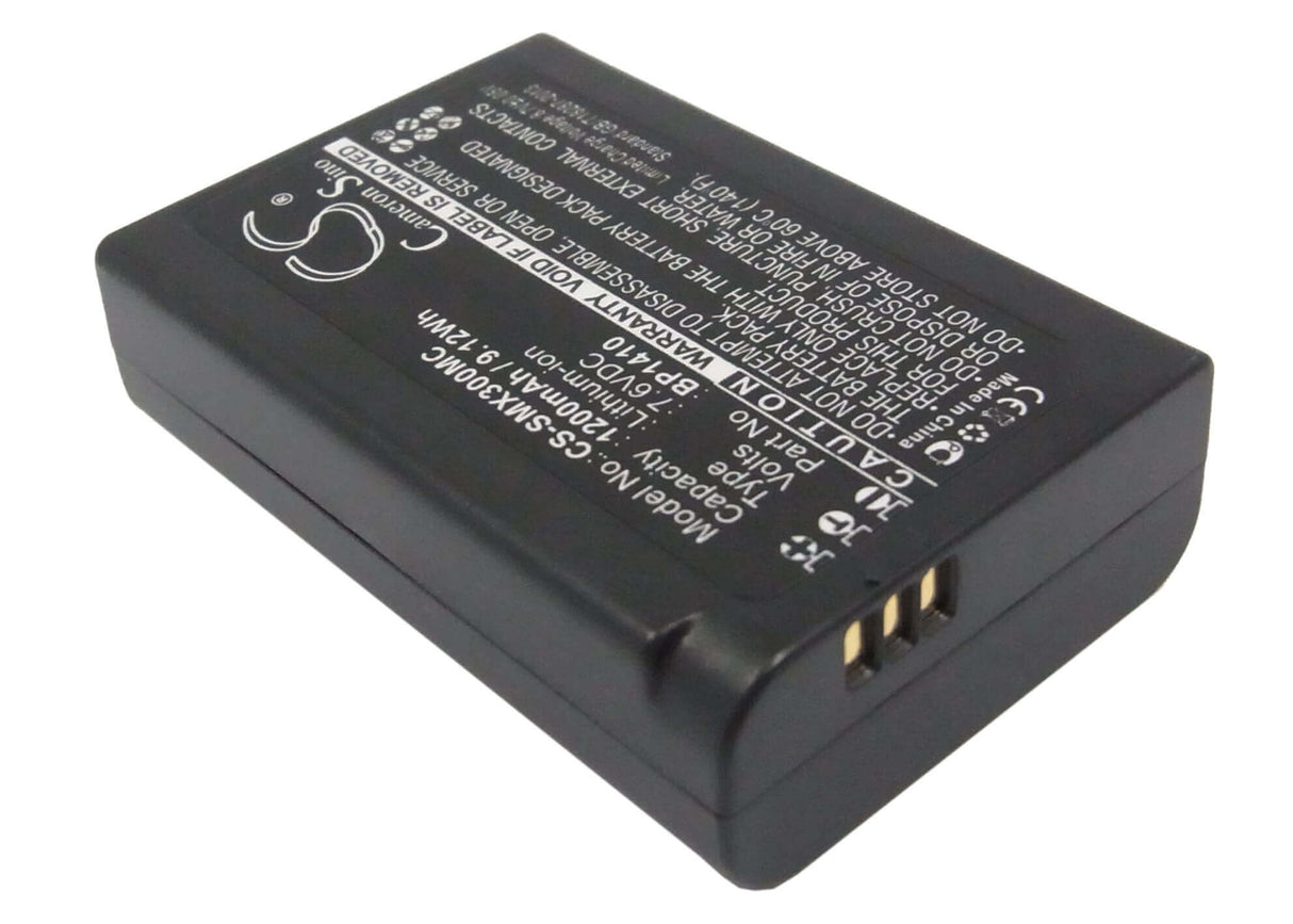 7.6V, Li-ion, 1200mAh, Camera battery fits Samsung, Bp1410, Nx30, Wb2200, 9.12Wh Camera Cameron Sino Technology Limited (Camera)