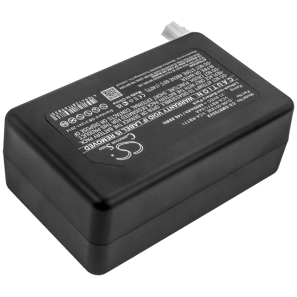 21.6V, Li-ion, 6800mAh, Vacuum battery fits Samsung, Powerbot R7040, R1am7010uw / Aa, Vr1am7010u5 / Aa, 146.88Wh Vacuum Cameron Sino Technology Limited (Dangerous Goods)