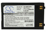 3.7V, Li-ion, 2400mAh, Camera battery fits Samsung, Sb-p240a, Sc-mm10, Sc-mm10bl, 8.88Wh Camera Cameron Sino Technology Limited (Camera)