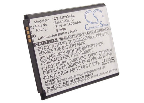 3.7V, Li-ion, 1400mAh, SmartPhone battery fits Ntt Docomo, Asc29087, Galaxy S 3, Galaxy S Iii, 5.18Wh Mobile, SmartPhone Cameron Sino Technology Limited (Suspended)