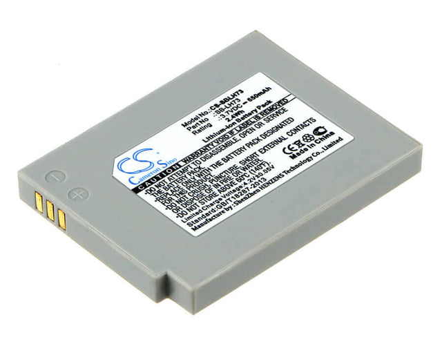 Camera Battery For Samsung Sdc-ms61s 3.7v, 650mah - 2.41wh Camera Cameron Sino Technology Limited (Suspended)